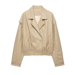 Women's Leather Jackets With Button Pu Faux Coat Streewtear Fashion 2026 zanban Solid Elegant Chic Outwear Woman y2k Jackets 