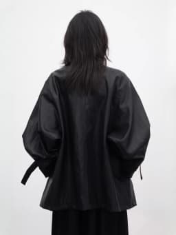 CHIC VEN Korean Women Faux Leather Coat Loose Casual D-button Female Overcoat Mid Length Windbreaker Jacket Spring Autumn 2026