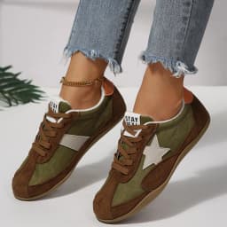 New Women Pattern Canvas Sneakers Women Casual Shoes Women Sneakers Shoes Flat Lace-Up Zapatillas Mujer Chaussure Femme