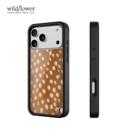 Wildflower Ins Fawn Deer Phone Case for iPhone 18 17 16 15 14 13 12 Pro Max Plus Unique Fashion Fabulous Shockproof Back Cover