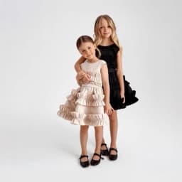 Girls Dress 2025 Spring Autumn Girls Cake Lace Dress Court Vest Dresses for Kids Princess Toddler Cosutme Baby Party Clothing