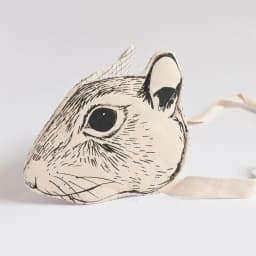 Mori Retro Kids Adult Rabbit Hairband Eye Mask Masquerade Ball Rabbit Mask Kids Holiday Mouse Fox Dress Up Tiara Hat Headband