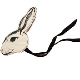 Mori Retro Kids Adult Rabbit Hairband Eye Mask Masquerade Ball Rabbit Mask Kids Holiday Mouse Fox Dress Up Tiara Hat Headband