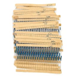 led Resistor kit 600Pcs 30 Values 1/4W Resistor Kit + 200Pcs 5Colors 3mm&5mm LED Light Emitting Diode for Arduino Projects