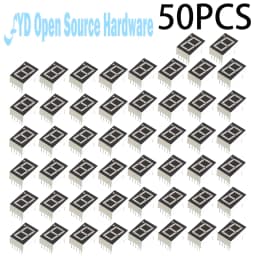 10-100PCS 0.56inches 7 Segment 1 Digital LED Display Super Red Common Cathode ANODE DIP10