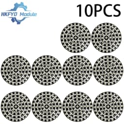 1-10PCS WS2812 61-Bit RGB LED Ring, 5050 Full-Color Programmable Light Circle Module for Arduino DIY Lighting Project