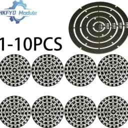 1-10PCS WS2812 61-Bit RGB LED Ring, 5050 Full-Color Programmable Light Circle Module for Arduino DIY Lighting Project