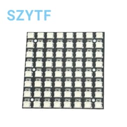 8x8 64 LED Matrix WS2812 LED 5050 RGB FZ1104