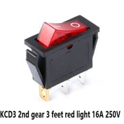 5pcs KCD3 Rocker Switch ON-OFF-ON 2 Position 3 Pin 3 Position 6 Pin Electrical Equipment With Light Power Switch Home / Industry