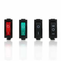 5pcs KCD3 Rocker Switch ON-OFF-ON 2 Position 3 Pin 3 Position 6 Pin Electrical Equipment With Light Power Switch Home / Industry