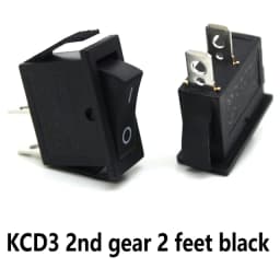5pcs KCD3 Rocker Switch ON-OFF-ON 2 Position 3 Pin 3 Position 6 Pin Electrical Equipment With Light Power Switch Home / Industry