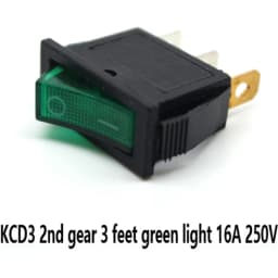 5pcs KCD3 Rocker Switch ON-OFF-ON 2 Position 3 Pin 3 Position 6 Pin Electrical Equipment With Light Power Switch Home / Industry