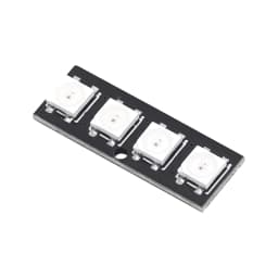1PCS 4 bit WS2812 light bead module strip light bar full-color driving slide lamp development board module SCM