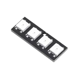 1PCS 4 bit WS2812 light bead module strip light bar full-color driving slide lamp development board module SCM