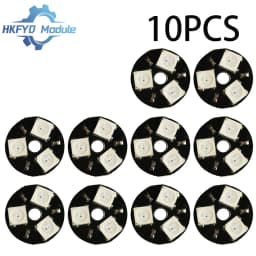1-50PCS WS2812 3-Bit RGB LED Lantern Board Round Full-Color Light Module for Arduino
