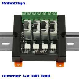 AC Light Dimmer Module, 4 Channel, 3.3V/5V logic, AC 50/60hz, 110V~400V, 10A per channel