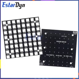 8x8 WS2812 LED Matrix Panel 64 RGB Pixels 5050 SMD, Programmable Addressable for ESP32, High Brightness DIY Decor/Signs