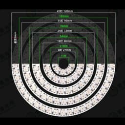 WS2812B 5050 RGB LED Ring 7 / 8 / 12 / 16 / 24 / 60 Bits Lamp Light with Integrated Drivers WS2812 for Arduino Raspberry Pi