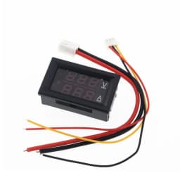 Mini Digital Voltmeter Ammeter DC 0-100V1A 10A 50A 100A LED DC dual display digital current and voltmeter Digital meter
