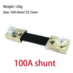 Mini Digital Voltmeter Ammeter DC 0-100V1A 10A 50A 100A LED DC dual display digital current and voltmeter Digital meter