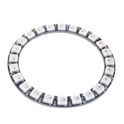 WS2812B 5050 RGB LED Ring 7 / 8 / 12 / 16 / 24 / 60 Bits Lamp Light with Integrated Drivers WS2812 for Arduino Raspberry Pi