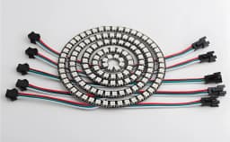 WS2812B 5050 RGB LED Ring 7 / 8 / 12 / 16 / 24 / 60 Bits Lamp Light with Integrated Drivers WS2812 for Arduino Raspberry Pi