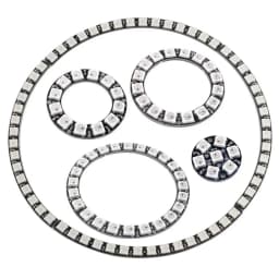 WS2812B 5050 RGB LED Ring 7 / 8 / 12 / 16 / 24 / 60 Bits Lamp Light with Integrated Drivers WS2812 for Arduino Raspberry Pi