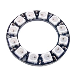 WS2812B 5050 RGB LED Ring 7/8/12/16/24/60 Bits Lamp Light with Integrated Drivers WS2812 for Arduino Raspberry Pi