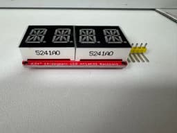 0.54-inch 4-digit digital tube display module I2C control VK16K33 red/green/orange