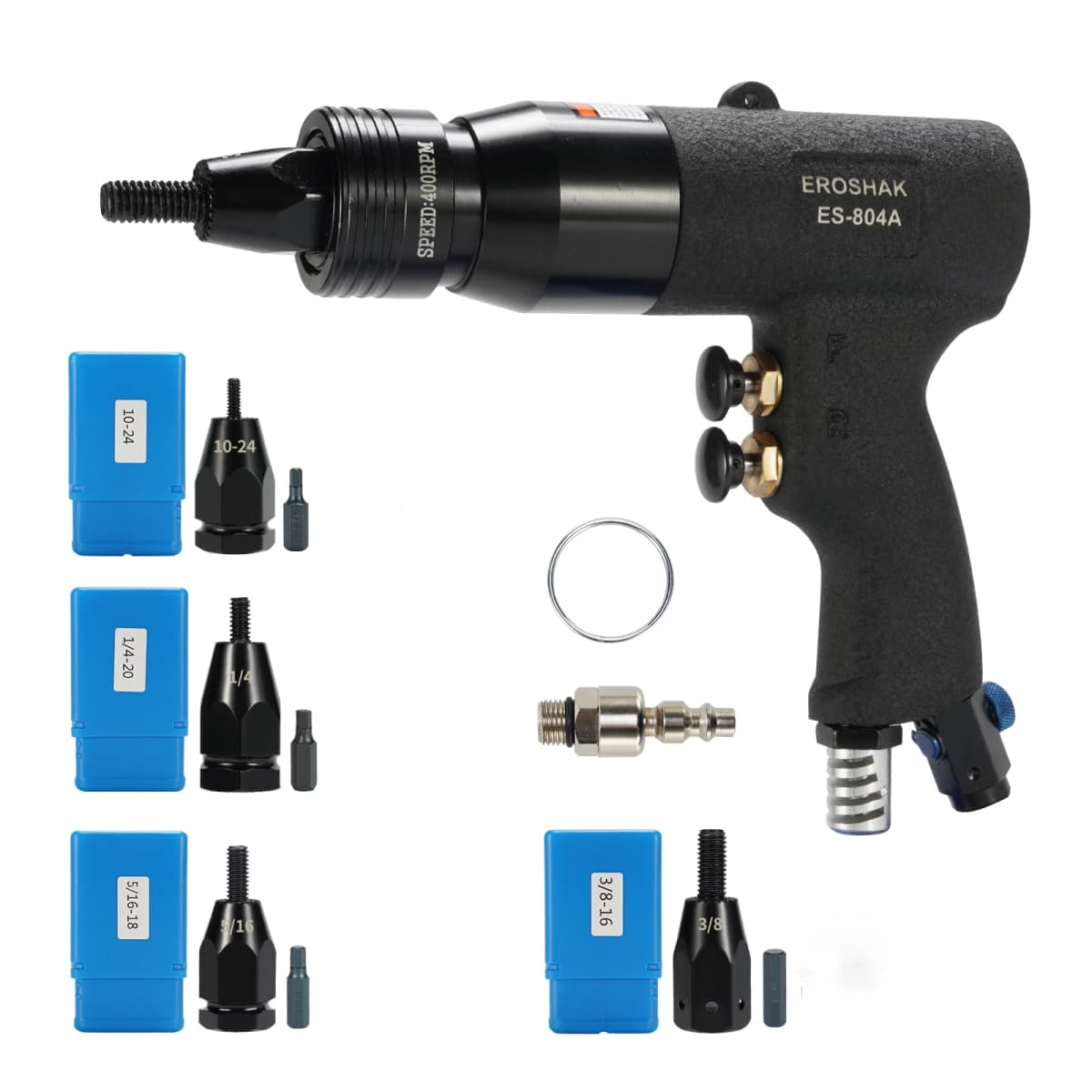 M3 M4 M5 M6 M8 M10 M12 Pneumatic Rivet Gun Kit Blind Automatic Riveting nut tool Air tools Rivnut Pneumatic Rivet Machine