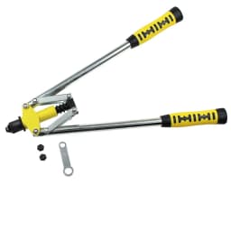 1set Double Core-Pulling Hand Riveter Gun Manually Pull Rivet Gun Pull Cap Gun Willow Rivet Hand Tools