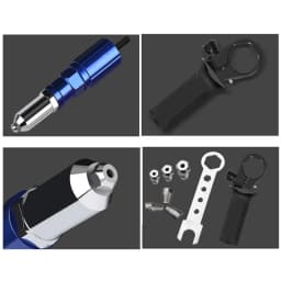 Electric Rivet Gun 2.4mm-4.8mm rivet nut gun drill adapter Cordless riveting tool Insert Nut Pull Rivet Tool