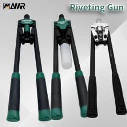 Rivet Nut Hand Threaded Rivet Nuts Gun Heavy Duty Riveter with Allen Wrench