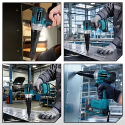 YOFIDRA 25000N Brushless Electric Rivet Gun Cordless Rivet Nut Gun Drill Insert Automatic Riveting Tool For Makita Battery Pin