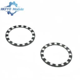 1-10PCS 16x WS2812 5050 RGB LED Ring Module 16Bit Full-Color Addressable Smart Light Circle Board for Arduino DIY Projects
