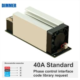 Dimmer AC Module High Power for 40A 600V High Load, 1 Channel, 3.3V/5V Logic