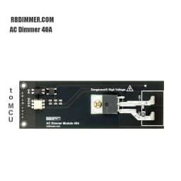 Dimmer AC Module High Power for 40A 600V High Load, 1 Channel, 3.3V/5V Logic