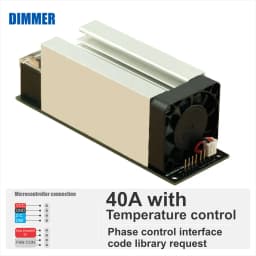 Dimmer AC Module High Power for 40A 600V High Load, 1 Channel, 3.3V/5V Logic