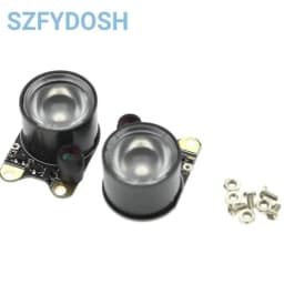 2PCS Special Light Sensitive 3W High-power Infrared Light For Raspberry Pie Night Vision Camera For Raspberry Camera