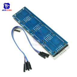 diymore 4 in 1 MAX7219 RGB Dot LED Matrix Common Anode MCU 8x32 Control LED Display Module Drive for Arduino Raspberry Pi