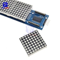 diymore 4 in 1 MAX7219 RGB Dot LED Matrix Common Anode MCU 8x32 Control LED Display Module Drive for Arduino Raspberry Pi