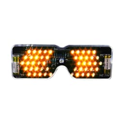 DIY Kit Voice Controlled LED Luminous Glasses Making Set Light-emitting Diode Flashing Light Electronic Soldering Assembly