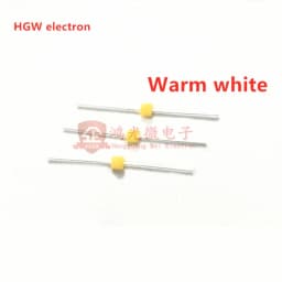 50PCS 1.5MM LED Diode Light White Yellow Red Green Orange Blue Warm white Original Color DIP 95-21QRC F1.5 Red Colloid red