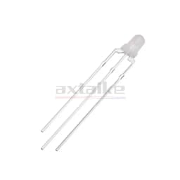 50PCS 3mm 5mm Bicolor Lamp Red Green Blue Common Anode / Cathode 3Pin Diffused Foggy Type Highlight LED Emitting Diode DIY KIT