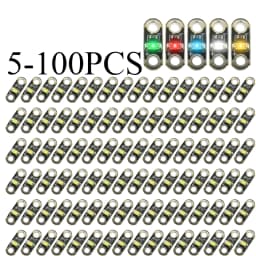 Lilypad LED Module Red/White/Yellow/Blue/Green Smart Electronics Lilypad LED for Arduino IDE E-Textiles Wearable Projects