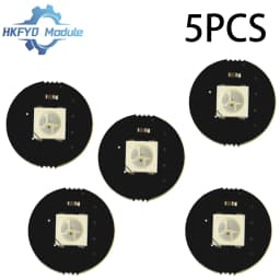 5-100PCS RGB LED Ring 1 Bits LED WS2812 5050 RGB LED Ring Lamp Light with Integrated Drivers for Arduino