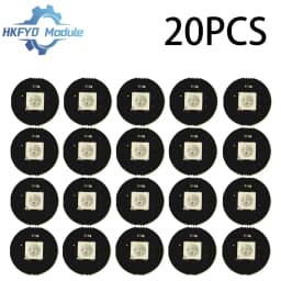 5-100PCS RGB LED Ring 1 Bits LED WS2812 5050 RGB LED Ring Lamp Light with Integrated Drivers for Arduino