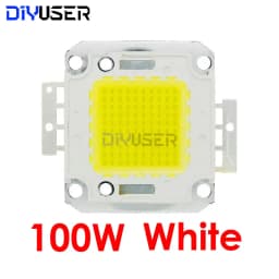 DIYUSER 10W 20W 30W 50W 100W White/Warm white LED CHIP Integrated High Power Lamp Beads 24*44mil 32V-34V 3200K-6500K 600-3000MA