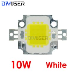 DIYUSER 10W 20W 30W 50W 100W White/Warm white LED CHIP Integrated High Power Lamp Beads 24*44mil 32V-34V 3200K-6500K 600-3000MA