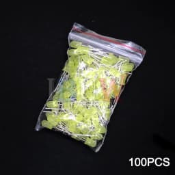 100PCS/LOT 5mm LED Diode F5 Assorted Kit IBUW White Green Red Blue Yellow Orange Pink Purple Warm White DIY Light Emitting Diode